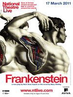 Poster der National Theatre Live: Frankenstein