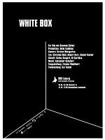 Poster der White Box