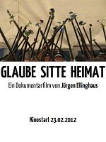 Poster der Glaube Sitte Heimat