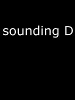 Poster der sounding D. Neue Musik in Deutschland