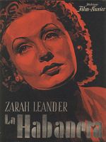 Poster der La Habanera