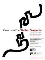 Poster der Quién mató a Walter Benjamin...