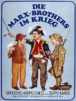 Poster der Die Marx Brothers im Krieg
