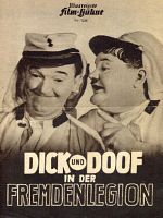 Poster der Dick und Doof in der Fremdenlegion