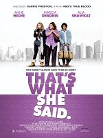 Poster der That’s What She Said