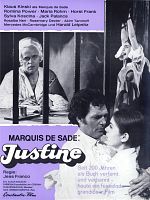 Poster der Marquis de Sade: Justine