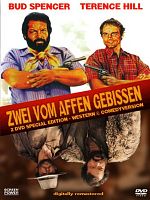 Poster der Zwei vom Affen gebissen