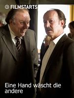 Poster der Eine Hand wäscht die andere