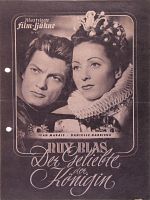 Poster der Ruy Blas, der Geliebte der Königin