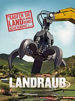 Poster der Landraub