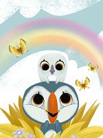 Poster der Puffin Rock - Oonas und Babas Insel