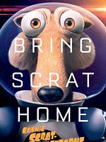 Poster der Scrat-Tastrophe im All