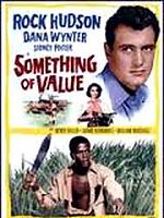 Poster der Flammen über Afrika