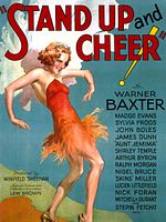 Poster der Stand Up and Cheer !