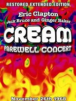 Poster der Cream's Farewell Concert