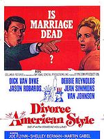 Poster der Scheidung auf Amerikanisch