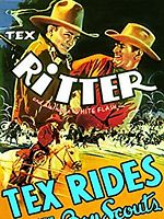 Poster der Tex Rides with the Boy Scouts