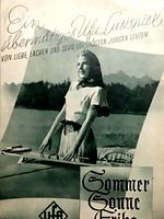 Poster der Sommer, Sonne, Erika