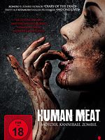 Poster der Human Meat - Mörder. Kannibale. Zombie.