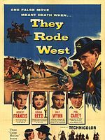 Poster der Sie ritten nach Westen