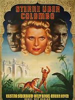 Poster der Sterne über Colombo