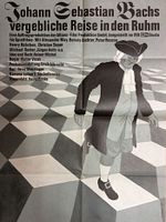 Poster der Johann Sebastian Bachs vergebliche Reise in den Ruhm