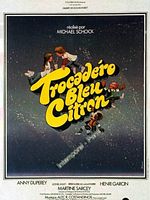 Poster der Trocadéro bleu citron