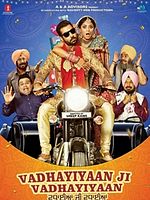 Poster der Vadhayiyaan Ji Vadhayiyaan