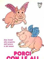 Poster der Schweine mit Flügeln