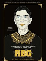 Poster der RBG - Ein Leben für die Gerechtigkeit