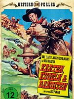 Poster der Karten, Kugeln & Banditen