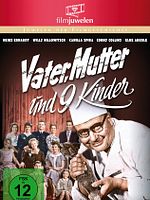 Poster der Vater, Mutter und neun Kinder