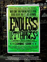 Poster der Endless Letterpress