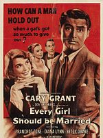 Poster der Jedes Mädchen müßte heiraten