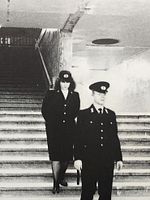 Poster der Berlin, Bahnhof Friedrichstraße, 1990