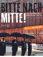 Poster der Bitte nach Mitte!