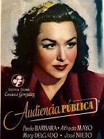 Poster der Audiencia pública