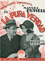 Poster der La pura verdad