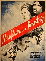 Poster der Menschen am Sonntag