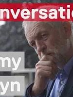 Poster der In Conversation with Jeremy Corbyn