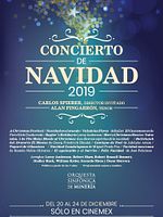 Poster der Orquesta Sinfónica de Minería: Concierto de Navidad