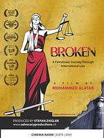 Poster der BROKEN - A Palestinian Journey Through International Law