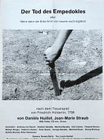 Poster der Der Tod des Empedokles