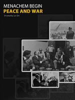 Poster der Menachem begin : Peace and war