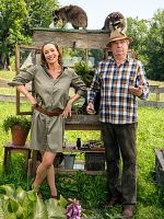 Poster der Zimmer mit Stall - Die Waschbären sind los