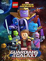 Poster der LEGO Marvel Super Heroes - Guardians of the Galaxy: Die Thanos Bedrohung
