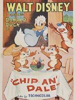 Poster der Donald, der Nußdieb