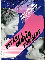 Poster der Det är aldrig för sent