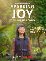 Poster der Glück und Freude mit Marie Kondo