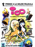 Poster der Ico, das kleine Wildpferd
